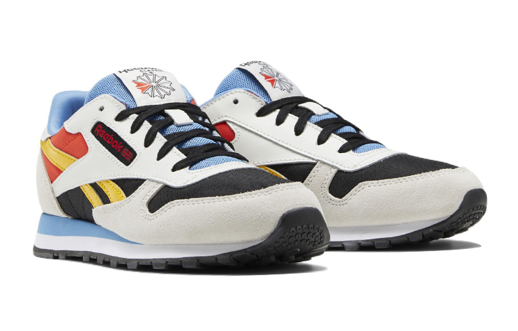 (GS) Reebok Classic Leather 'Pure Grey Always Yellow' 圖 3