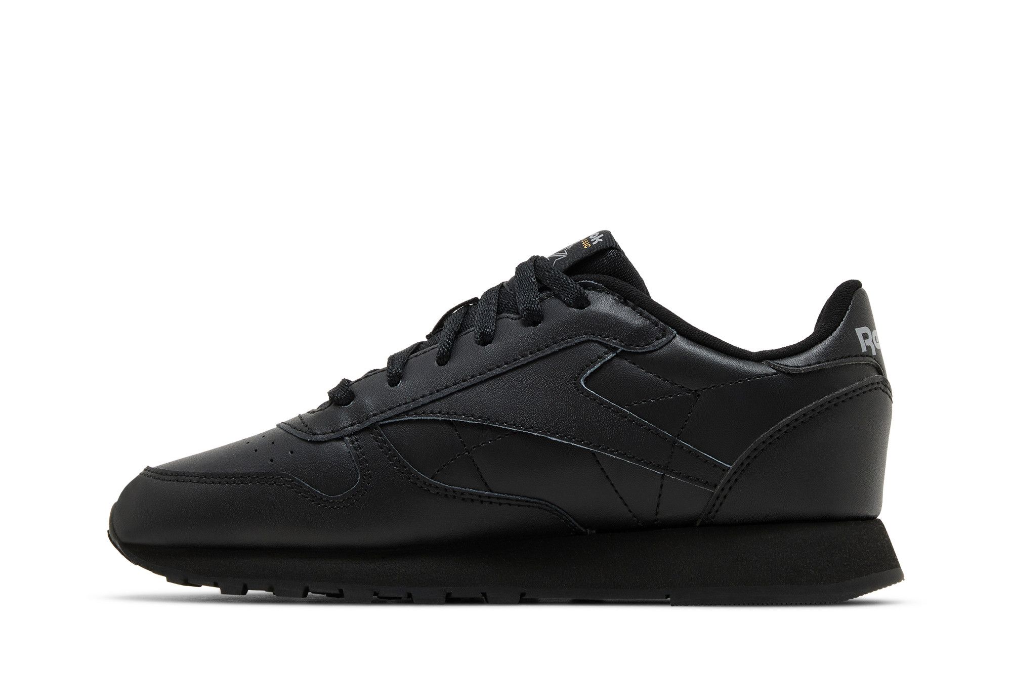 Lookbook (學齡版) Reebok 經典皮革鞋 'Triple Black' GZ6094