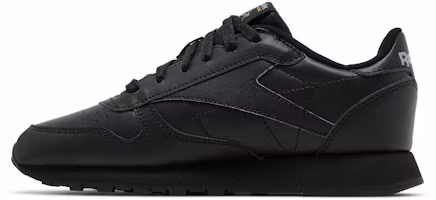 Lookbook Reebok Classic Leather ''Triple Black'' (Grade School) Scarpe Bambino. GZ6094