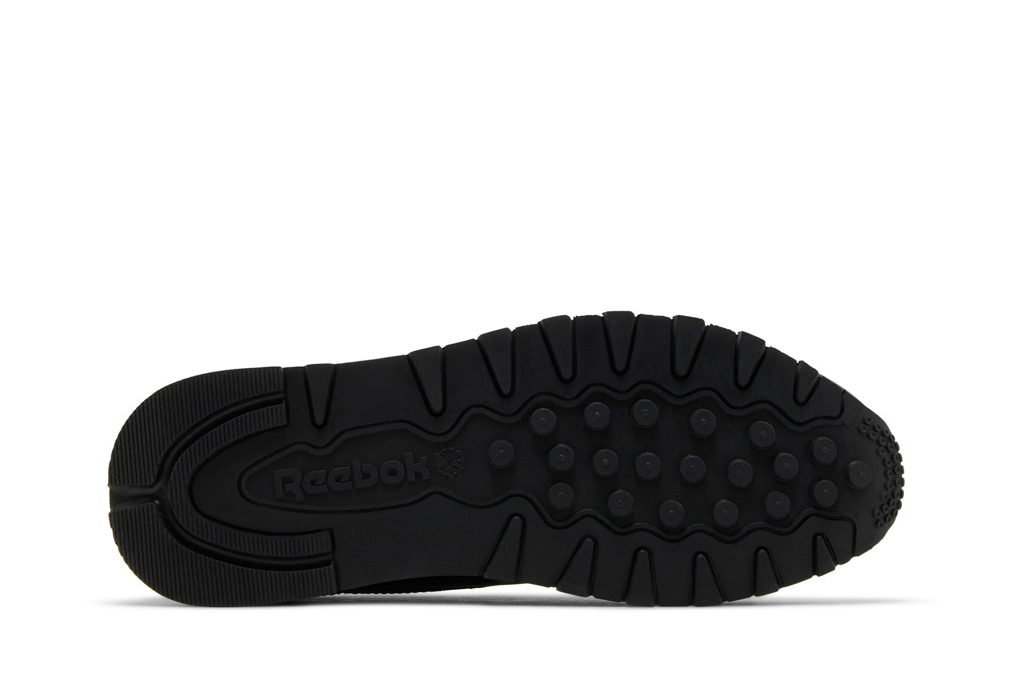 Shop (學齡版) Reebok 經典皮革鞋 'Triple Black' GZ6094