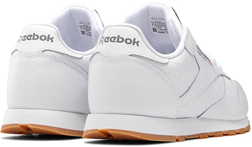 Reebok Classic Leather 'White Gum' (Para Niños - Escuela Primaria) V69624 Shop Reebok Classic Leather 'White Gum' (Para Niños - Escuela Primaria) V69624