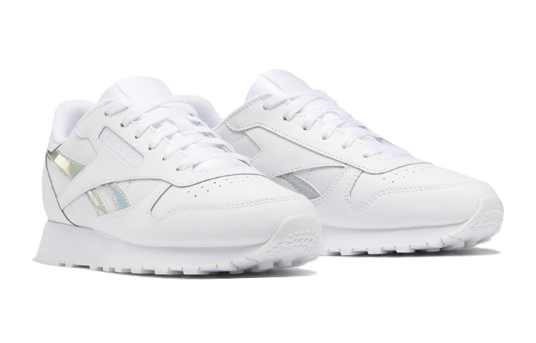(GS) Reebok Classic Leather 'White Iridescent' 圖 3