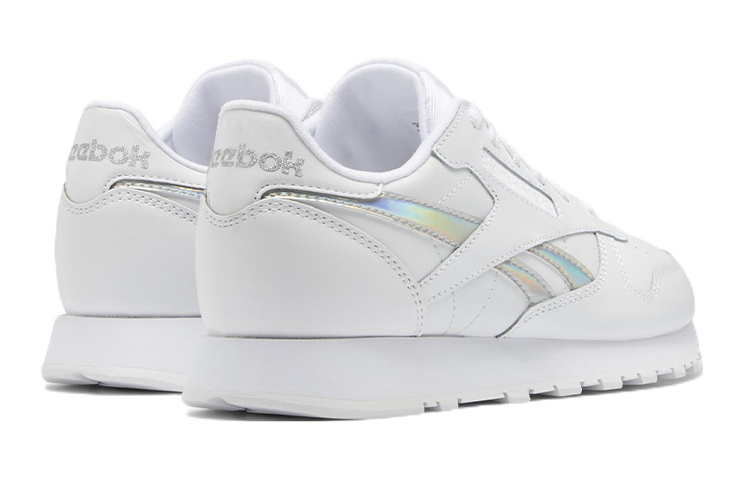 (GS) Reebok Classic Leather 'White Iridescent' 圖 4