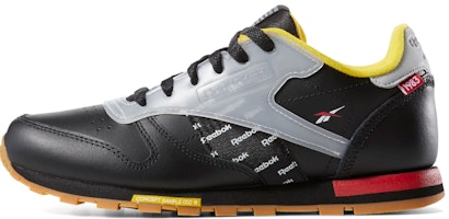 (Grade School) Reebok Classic Leather Altered 'Black Grey' DV5251 (Grade School) Reebok Classic Leather Altered 'Black Grey' DV5251