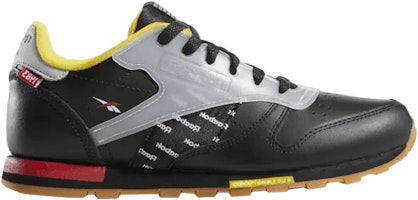 (Grade School) Reebok Classic Leather Altered 'Black Grey' DV5251 (Grade School) Reebok Classic Leather Altered 'Black Grey' DV5251