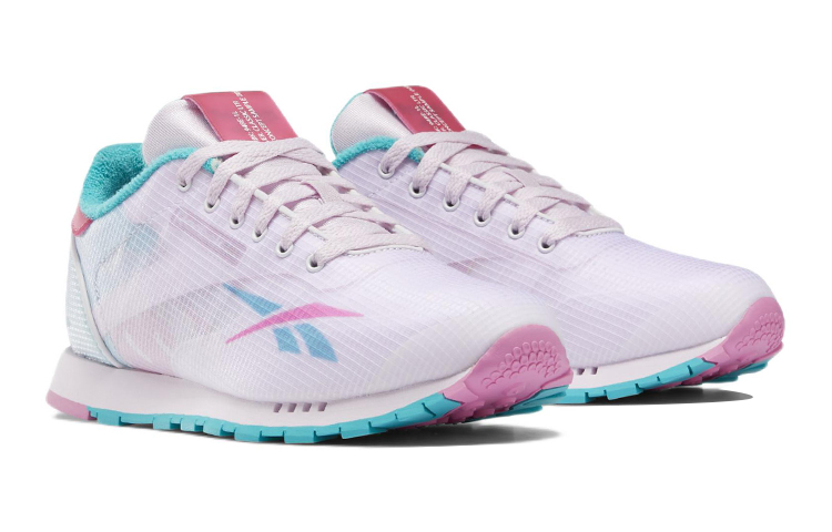 Lookbook (Reebok Junior) Reebok Classic Leather ATI ''Rose Clair Émeraude'' EH0104