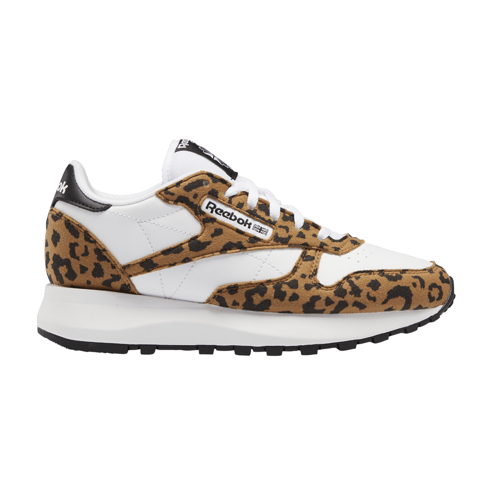 (Grade School) Reebok Classic Leather Big Kid 'Cheetah Brown' GW9518