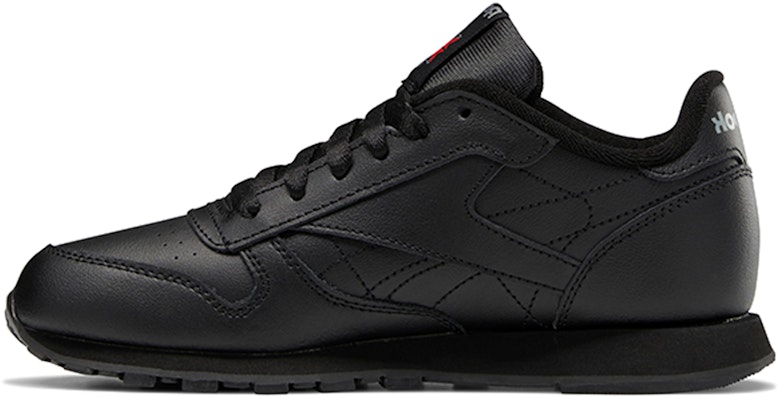 (Grade School) Reebok Classic Leather J 'Black' 50148 Buy (Grade School) Reebok Classic Leather J 'Black' 50148