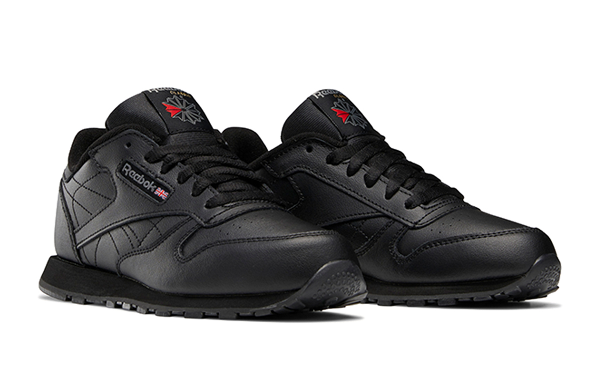 Lookbook (Reebok Grade School) Classic Leather J 'Hitam' 50148