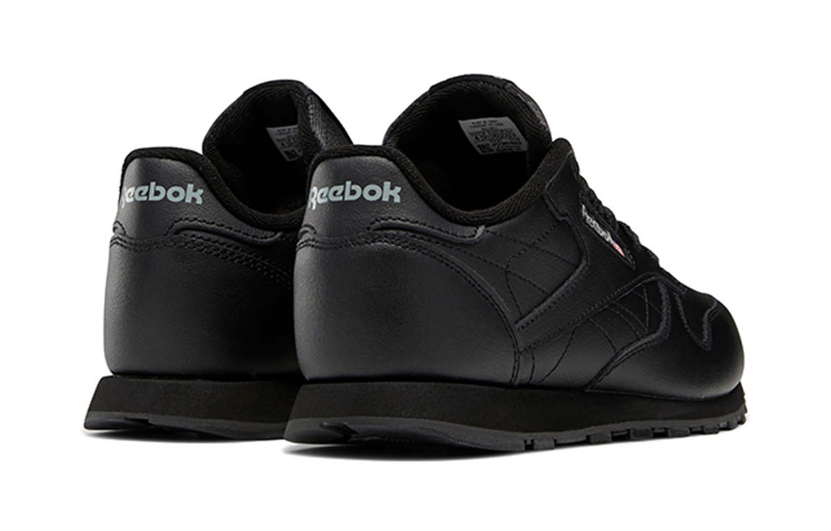 Shop (Reebok Grade School) Classic Leather J 'Hitam' 50148