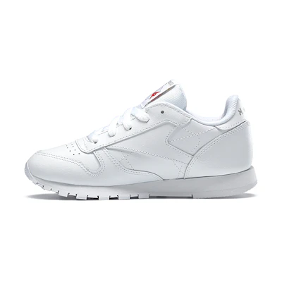 (GS) Reebok Classic Leather Little Kid 'Triple White'