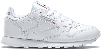 (學齡兒童)Reebok 經典皮質小童鞋 '全白' 50172 Order (學齡兒童)Reebok 經典皮質小童鞋 '全白' 50172