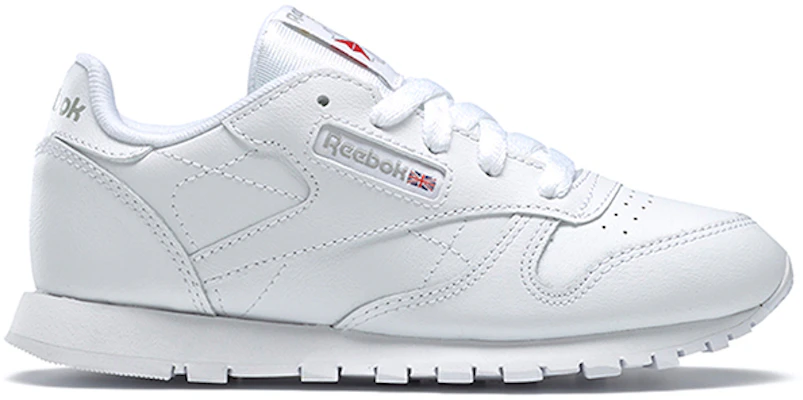 (Zapatillas Niños) Reebok Classic Leather Niño Pequeño 'Triple Blanco' 50172 Order (Zapatillas Niños) Reebok Classic Leather Niño Pequeño 'Triple Blanco' 50172