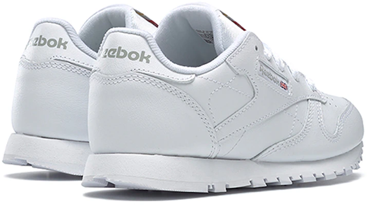(Zapatillas Niños) Reebok Classic Leather Niño Pequeño 'Triple Blanco' 50172 Shop (Zapatillas Niños) Reebok Classic Leather Niño Pequeño 'Triple Blanco' 50172