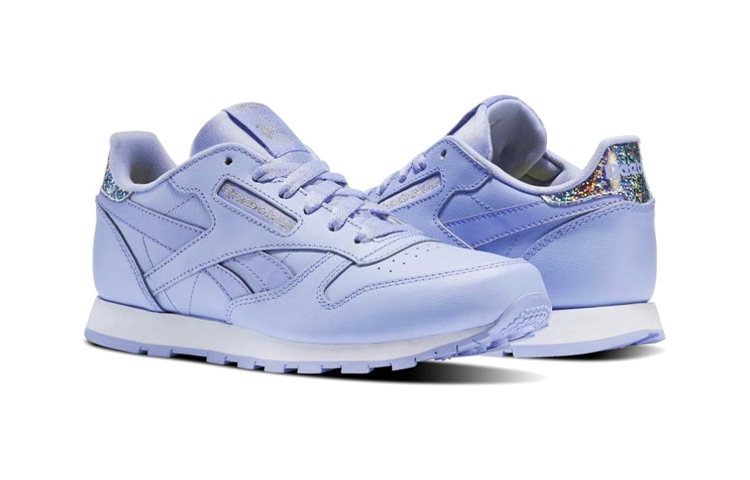 Lookbook (Reebok Niños) Zapatillas Classic Leather Pastel 'Lilac Glow' BS8978