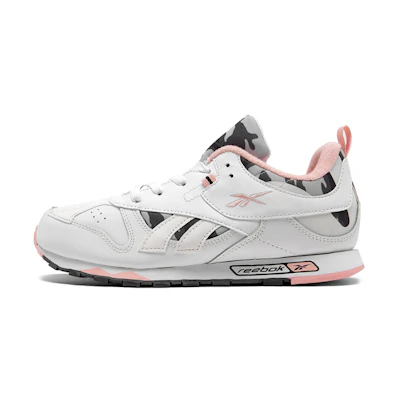 (GS) Reebok Classic Leather Recrafted 'Grey Pink'