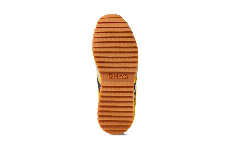 Purchase （小學）Reebok 經典皮革紋理變形 '黃色海軍藍' DV7452