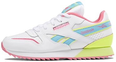 (Grade School) Reebok Classic Leather Ripple ATI 90s 'White Solar Pink' EG5243 (Grade School) Reebok Classic Leather Ripple ATI 90s 'White Solar Pink' EG5243