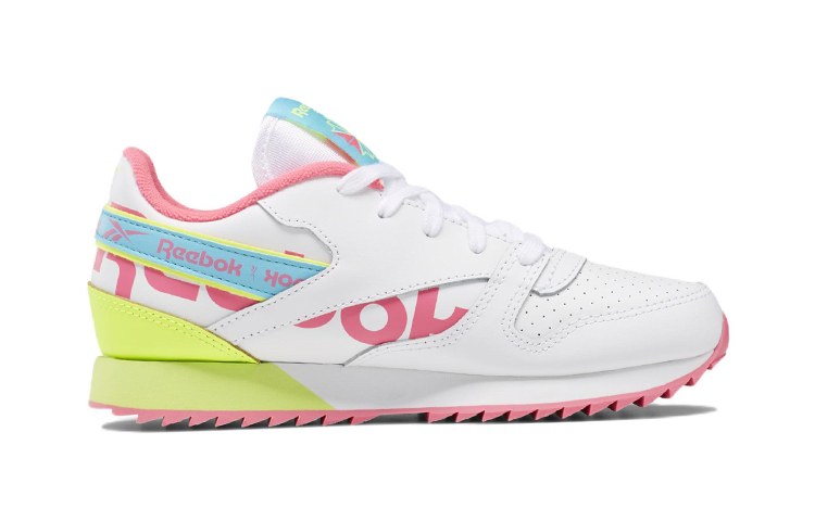 Order (年級學校) Reebok 經典皮革波紋 ATI 90s '白色陽光粉' EG5243