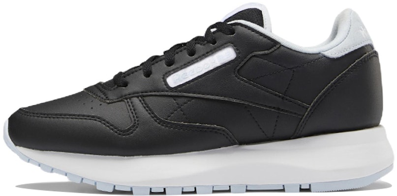 (Grade School) Reebok Classic Leather SP 'Black Glass Blue' GZ1597 Buy (Grade School) Reebok Classic Leather SP 'Black Glass Blue' GZ1597