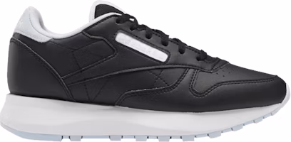 (Grade School) Reebok Classic Leather SP 'Black Glass Blue' GZ1597 (Grade School) Reebok Classic Leather SP 'Black Glass Blue' GZ1597