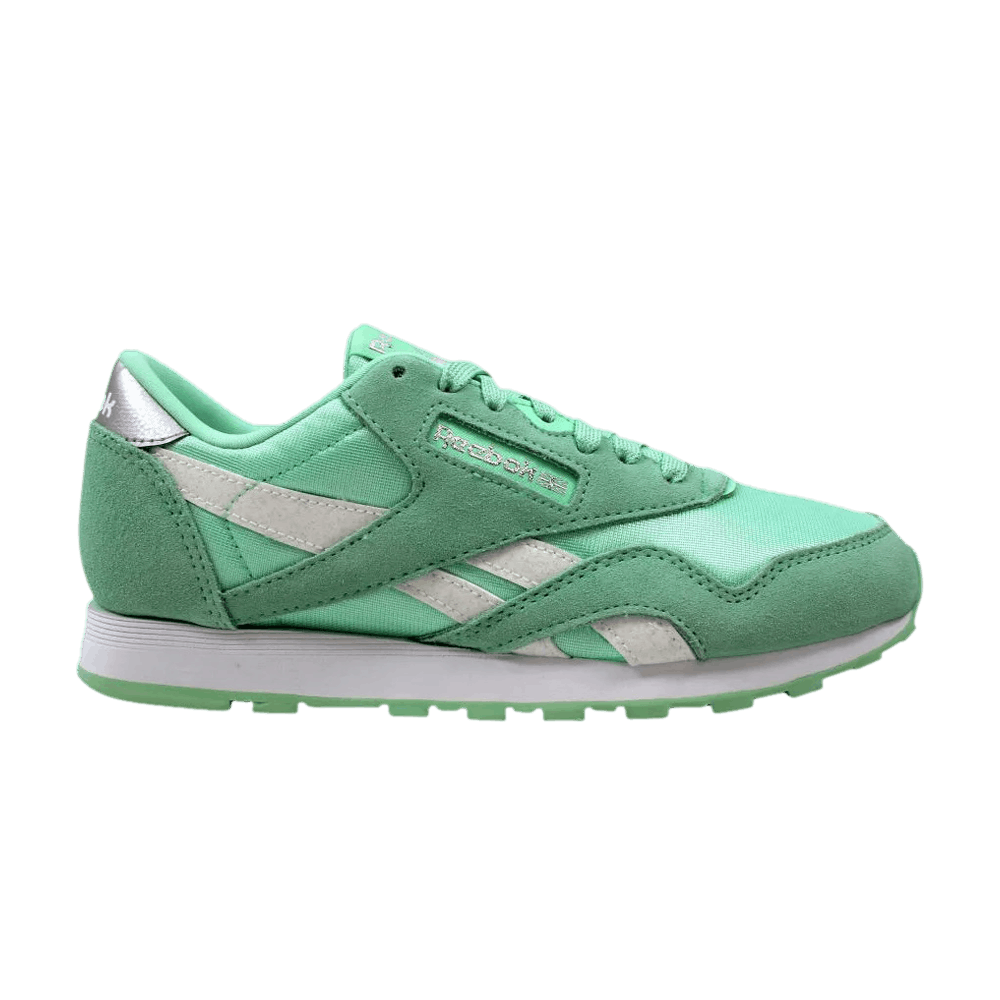 (Grade School) Reebok Classic Nylon 'Digital Green' CN5113