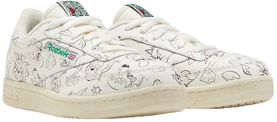 Reebok Club C 85“小学”汤姆与杰瑞 FX4012 Lookbook Reebok Club C 85“小学”汤姆与杰瑞 FX4012