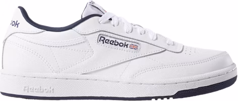 (Grade School) Reebok Club C Big Kid 'White Navy' DV4539 (Grade School) Reebok Club C Big Kid 'White Navy' DV4539