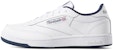(Kanak-Kanak) Reebok Club C Big Kid 'Putih Navy' DV4539