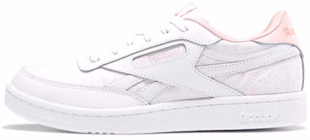 (Grade School) Reebok Club C Revenge 'Valentine's Day - White Pink Glow' FY0844 (Grade School) Reebok Club C Revenge 'Valentine's Day - White Pink Glow' FY0844