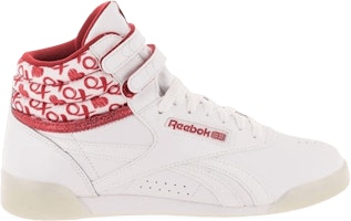 (Grade School) Reebok Freestyle Hi 'Hearts' CM9189 (Grade School) Reebok Freestyle Hi 'Hearts' CM9189