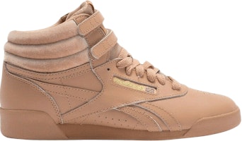 (Grade School) Reebok Freestyle High 'Velvet - Field Tan' CN1997 (Grade School) Reebok Freestyle High 'Velvet - Field Tan' CN1997