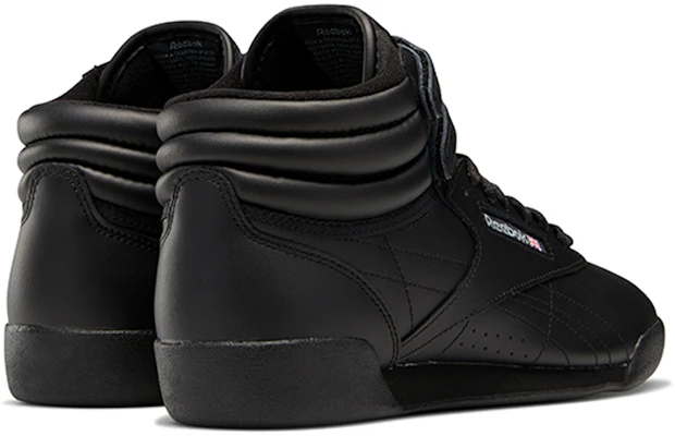 (Grade School) Reebok Freestyle High J 'Black Grey' 50142 Shop (Grade School) Reebok Freestyle High J 'Black Grey' 50142