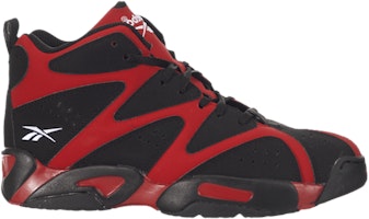 (Grade School) Reebok Kamikaze 1 Mid 'Flash Red Black' V61798 (Grade School) Reebok Kamikaze 1 Mid 'Flash Red Black' V61798