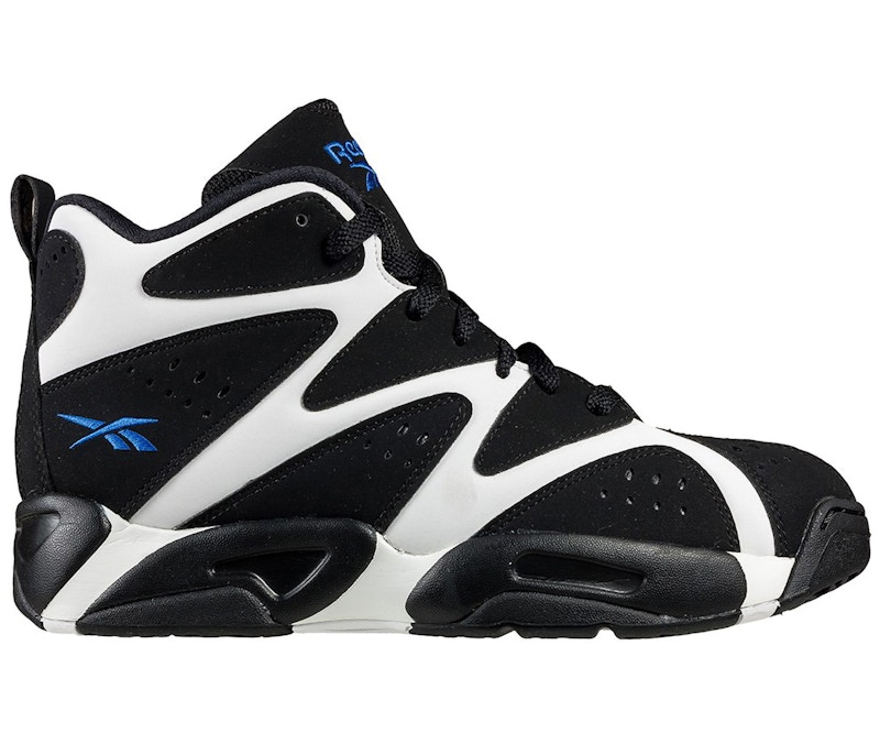 (Grade School) Reebok Kamikaze 1 Mid 'White Black' V61797
