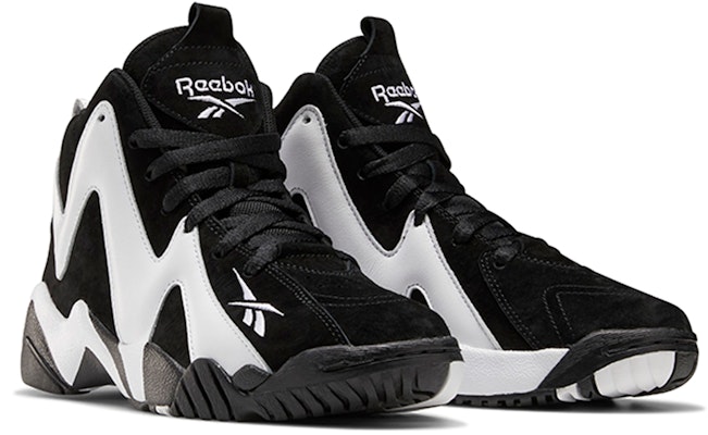 (Grade School) Reebok Kamikaze 2 'Black White' FY0671 Lookbook (Grade School) Reebok Kamikaze 2 'Black White' FY0671