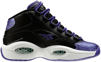(Grade School) Reebok Question Mid 'Black' V53792 (Grade School) Reebok Question Mid 'Black' V53792
