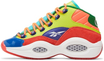 Lookbook (小學生) Reebok Question Mid 'Color Explosion' HP3005