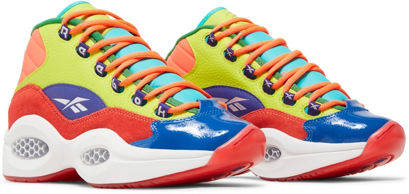 (Kanak-Kanak) Reebok Question Mid 'Letupan Warna' HP3005 Cheap (Kanak-Kanak) Reebok Question Mid 'Letupan Warna' HP3005