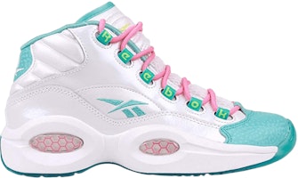 (Grade School) Reebok Question Mid 'Lemon Zest' M43195 (Grade School) Reebok Question Mid 'Lemon Zest' M43195