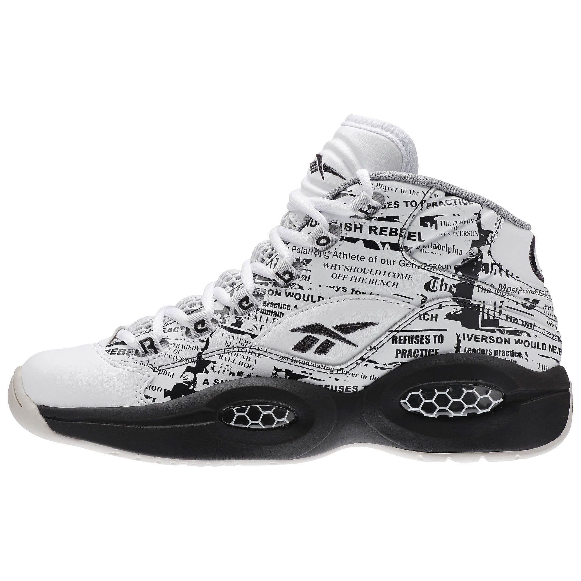 Lookbook (Grade School) Reebok Question Mid 'Misunderstood' V70406