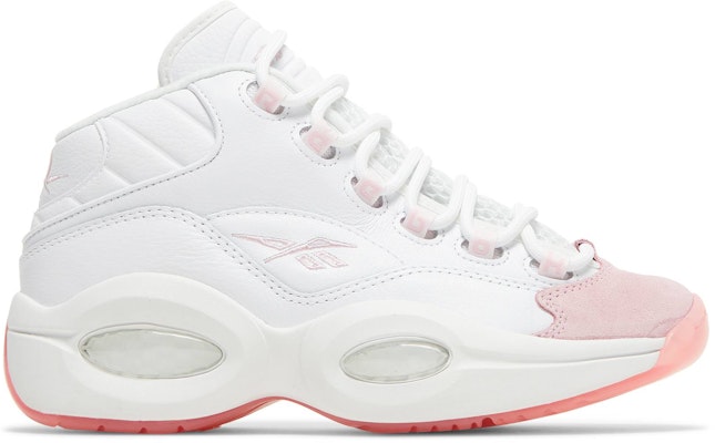 (Grade School) Reebok Question Mid 'Pink Toe' GX9357 Buy (Grade School) Reebok Question Mid 'Pink Toe' GX9357