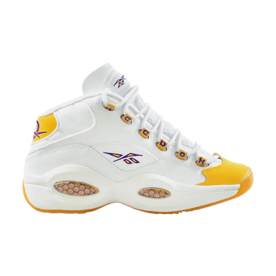 (GS) Reebok Question Mid 'Yellow Toe' Shoe Palace Special Box