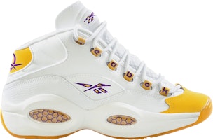 (Grade School) Reebok Question Mid 'Yellow Toe' Shoe Palace Special Box FX4286-SB (Grade School) Reebok Question Mid 'Yellow Toe' Shoe Palace Special Box FX4286-SB