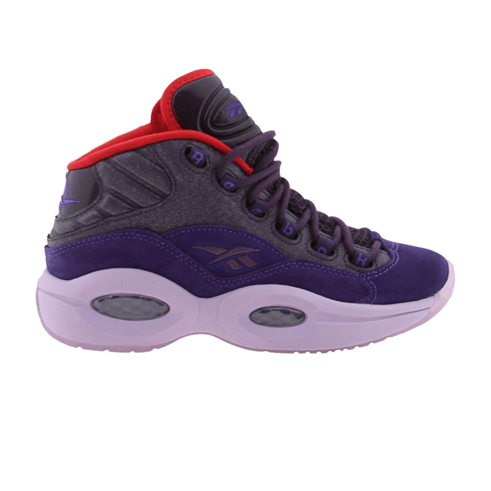 (Grade School) Reebok Question Mid CYTC 'Purple' V61600