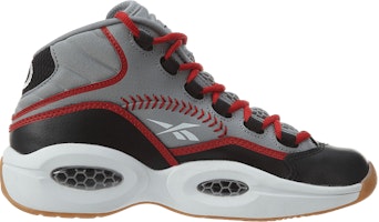 (Grade School) Reebok Question Mid Practice 'Grey Gum' V70407 (Grade School) Reebok Question Mid Practice 'Grey Gum' V70407
