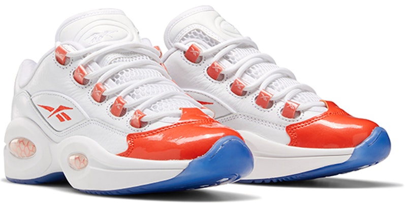 (Grade School) Reebok Question Patent Low 'Vivid Orange' FY2344 Lookbook (Grade School) Reebok Question Patent Low 'Vivid Orange' FY2344