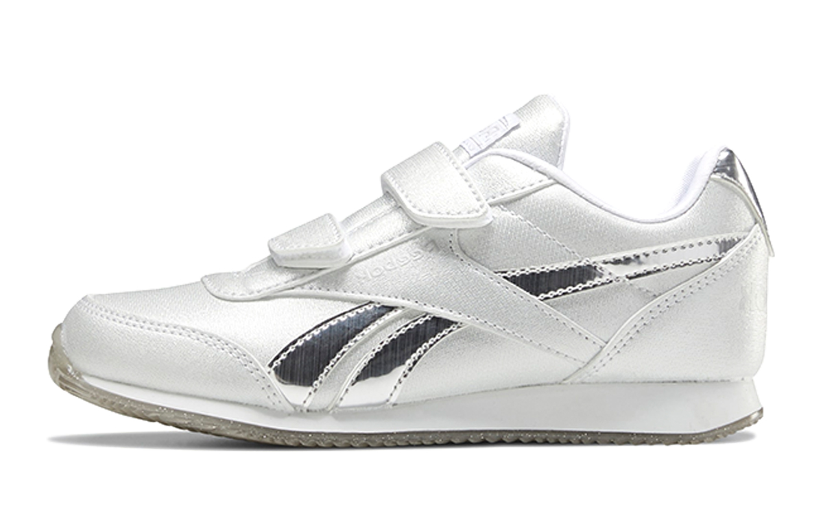 (Grade School) Reebok Royal Classic Jogger 2.0 'White Silver Metallic' FV1525