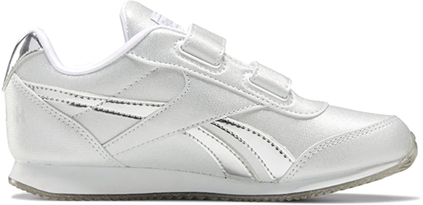 Reebok Royal Classic Jogger 2.0 ''Bianco Argento Metallizzato'' (Grade School) FV1525 Order Reebok Royal Classic Jogger 2.0 ''Bianco Argento Metallizzato'' (Grade School) FV1525