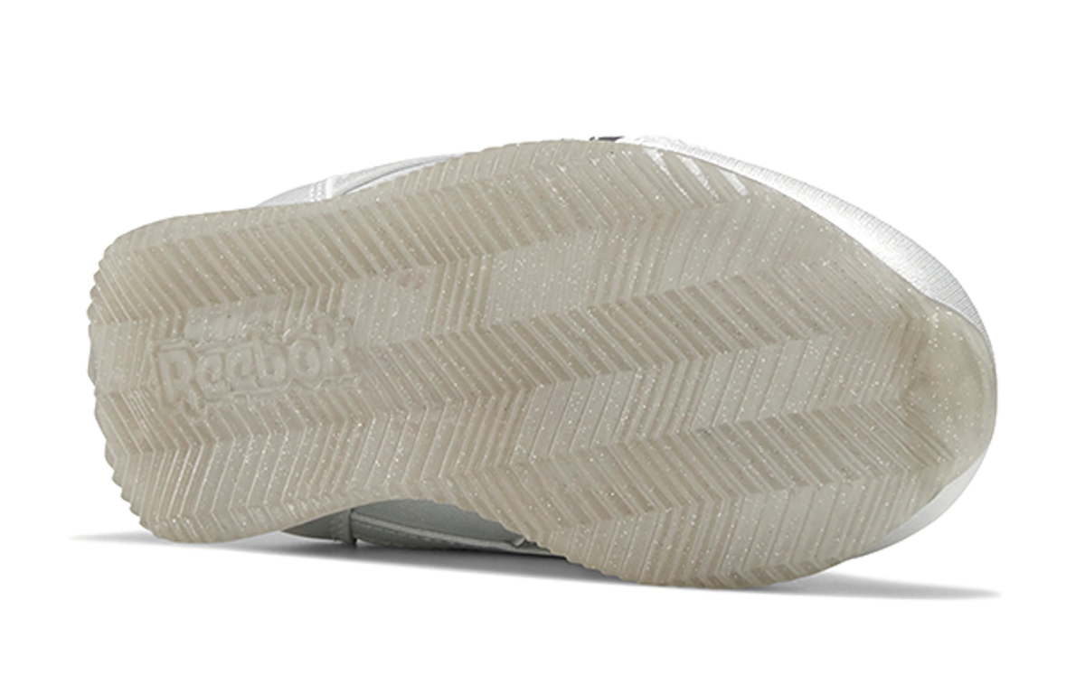 Details for Reebok Royal Classic Jogger 2.0 ''Bianco Argento Metallizzato'' (Grade School) FV1525